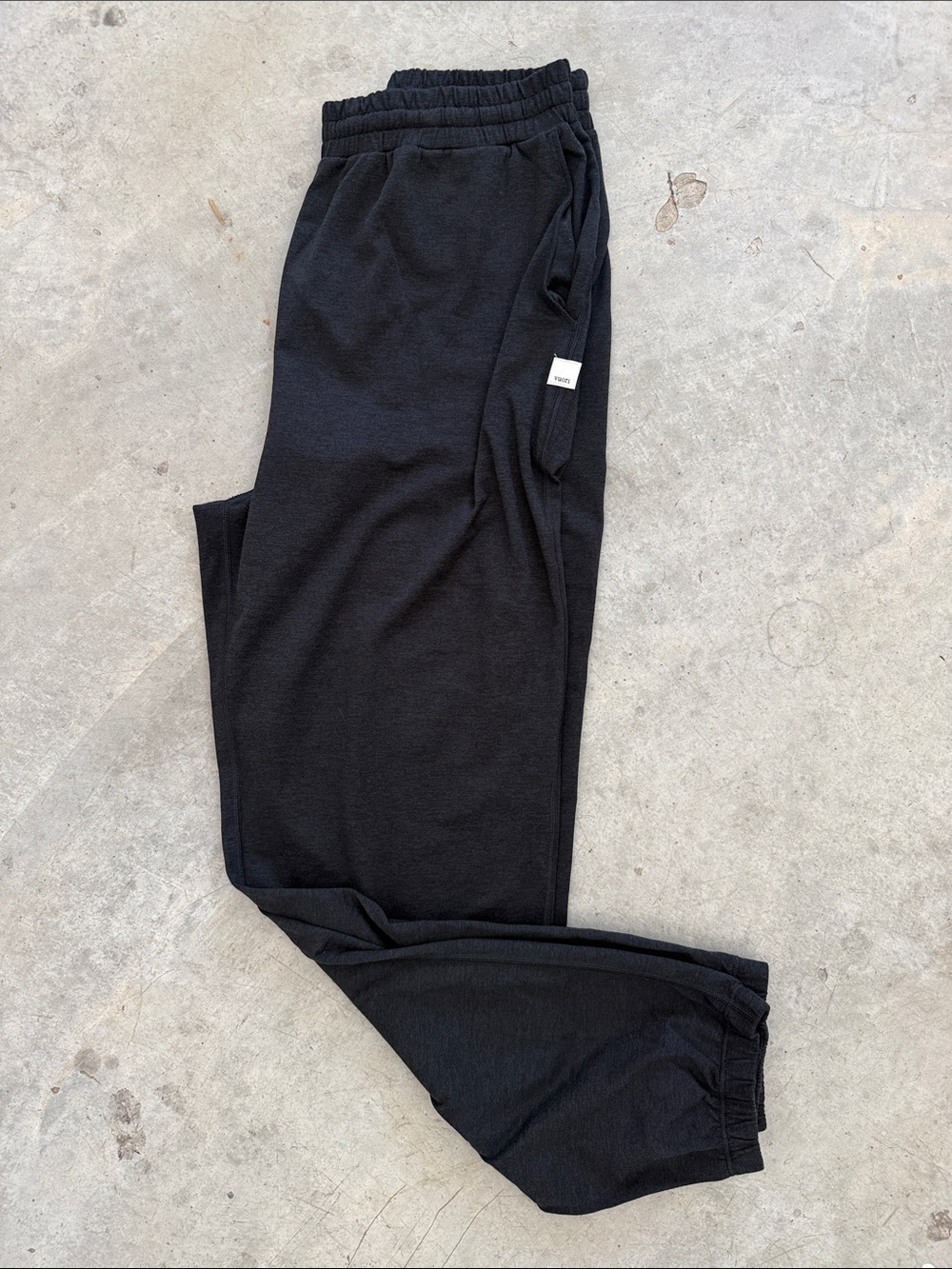 Vuori Black Relaxed Track Joggers